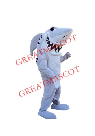 Power Fierce Shark Mascot Costume