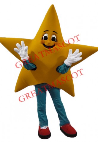 Top Quality Star Mascot Costume