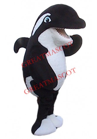 Top Quality Killer Whale Mascot Costume