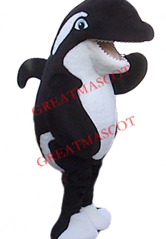 Top Quality Killer Whale Mascot Costume