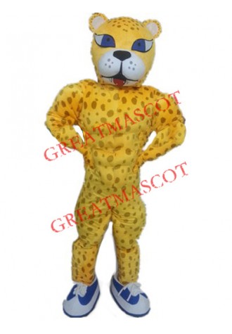 Power Cheetah Mascot Costume