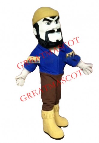 Voyageur Mascot Costume