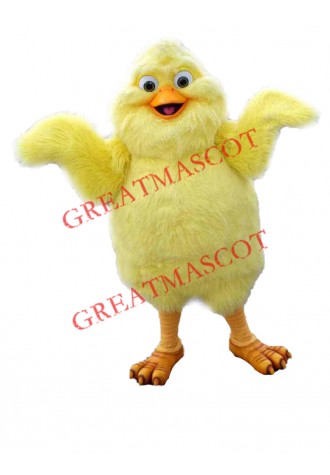 Super Cute Yellow Chicken Baby Mascot Costume