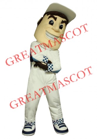 Racing Driver Mascot Costume