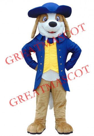 Handsome Beagle Dog Mascot Costume
