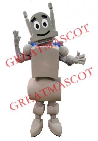 Happy Robot Mascot Costume