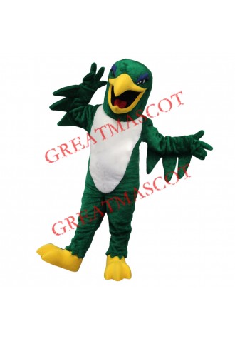 Green Falcon Mascot Costume Free Shipping