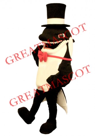 High Quality Killer Whale Mascot Costume