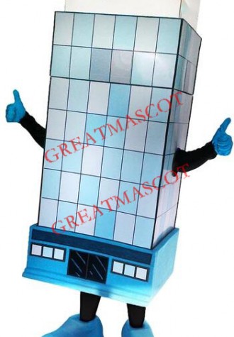 Office Block Mascot Costume