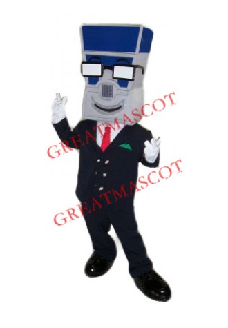ATM Man Mascot Costume