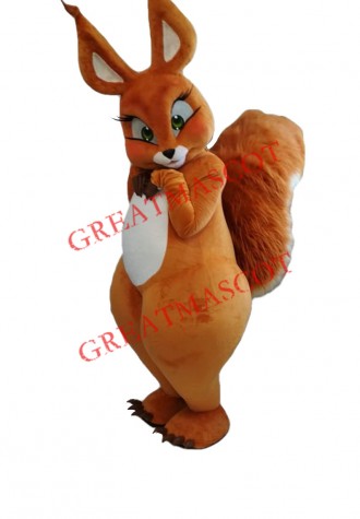 Lovely Squirrel Mascot Costume