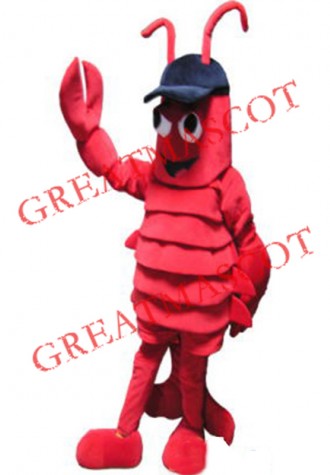 Sport Red Lobster Mascot Costume