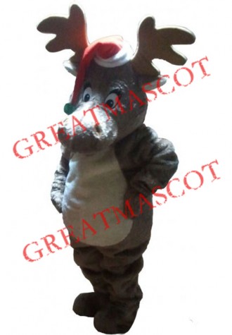 Lovely Christmas Lightweight Reindeer Mascot Costume