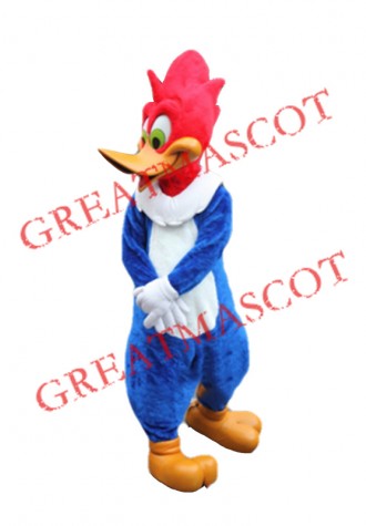 Happy Woodpecker Mascot Costume