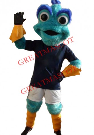 Sport Football Frog Mascot Costume