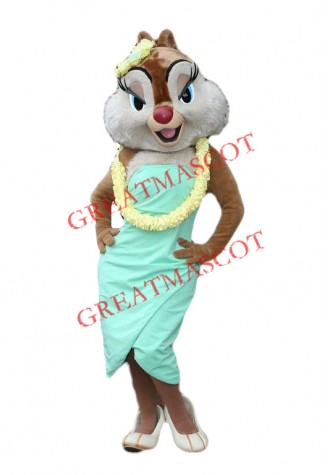 Clarice Chipmunk Mascot Costume