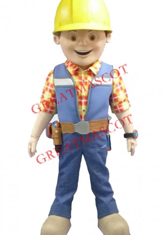 The Builder Mascot Costume