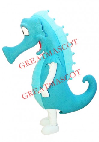 Hippocampus Mascot Costume