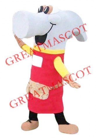 Happy Lightweight Hammer Mascot Costume