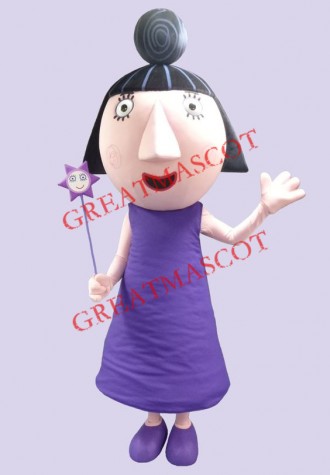 Super Cute Girl Mascot Costume