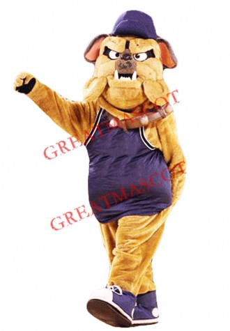 Sport College Bulldog Mascot Costume