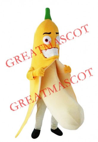 Funny Banana Mascot Costume