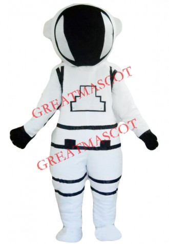White Spaceman Mascot Costume
