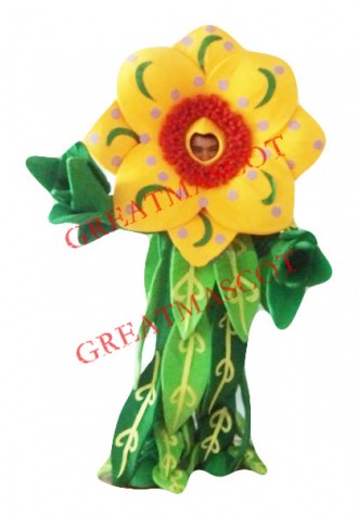 Beautiful Flower Mascot Costume