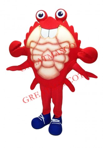Realistic Crab Mascot Costume
