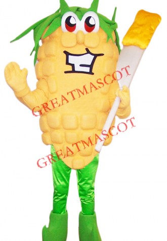 Happy Lightweight Corn Mascot Costume