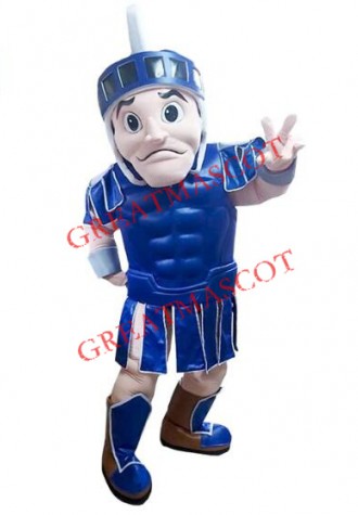 Warrior Man Boy Mascot Costume