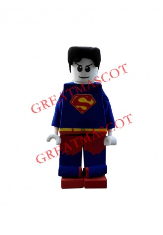 Hero Superman Mascot Costume