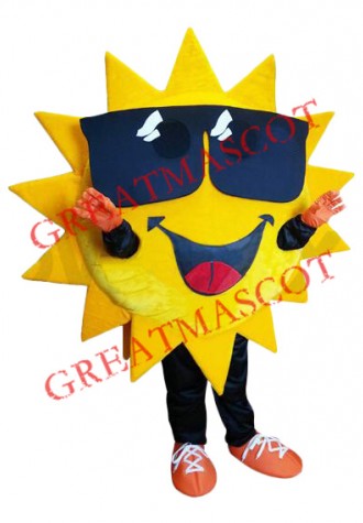 Lovely Lightweight Sun Mascot Costume