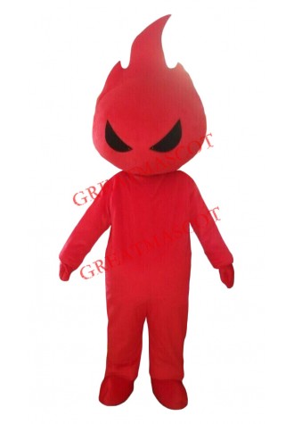 Fire Mascot Costume