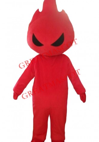 Fire Mascot Costume