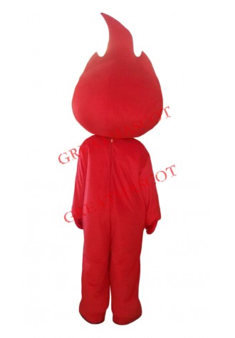 Fire Mascot Costume