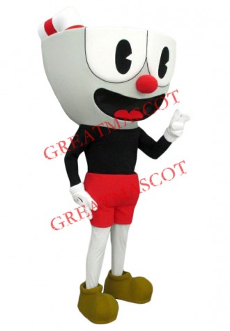 Cuphead Mascot Costume