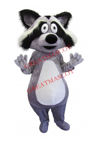 Superb Lightweight Raccoon Mascot Costume