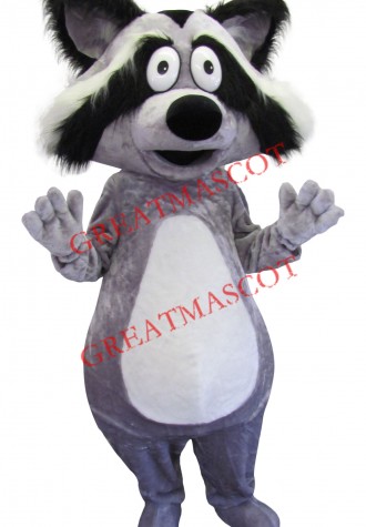 Superb Lightweight Raccoon Mascot Costume
