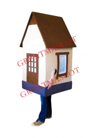 Superb Lightweight House Mascot Costume