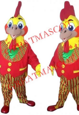 Superb Lightweight Cock Mascot Costume