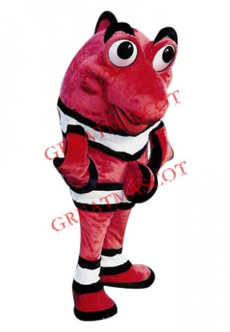 Friendly Clownfish Mascot Costume