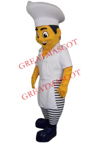 Superb Professional Chef Mascot Costume