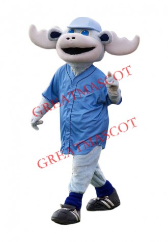 Sport College Moose Mascot Costume
