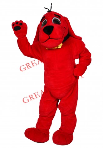Clifford the Big Red Dog Mascot Costume