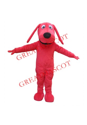 Affordable Clifford The Big Red plush Dog Mascot Costume