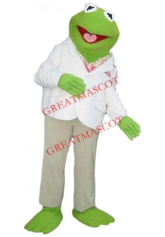 Kermit the Frog Mascot Costume