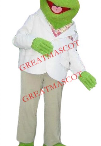Kermit the Frog Mascot Costume