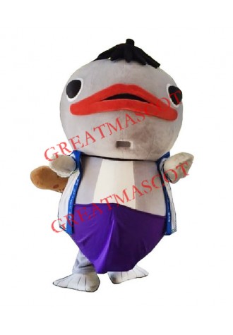 Big Head Fish Mascot Costume