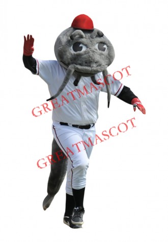 Sport Catfish Mascot Costume